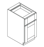 18"W x34.5"H x 24"D B18-0