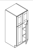 30"W x 94"H x 24"D PC3094-0