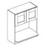 30"W x 33"H x 12"D MWC3033-0